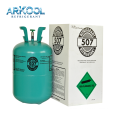 Mehr als 99,9% Reinheit guter Preis 13,6 kg R134A Kühlschrank Gaszylinder auch Isotank